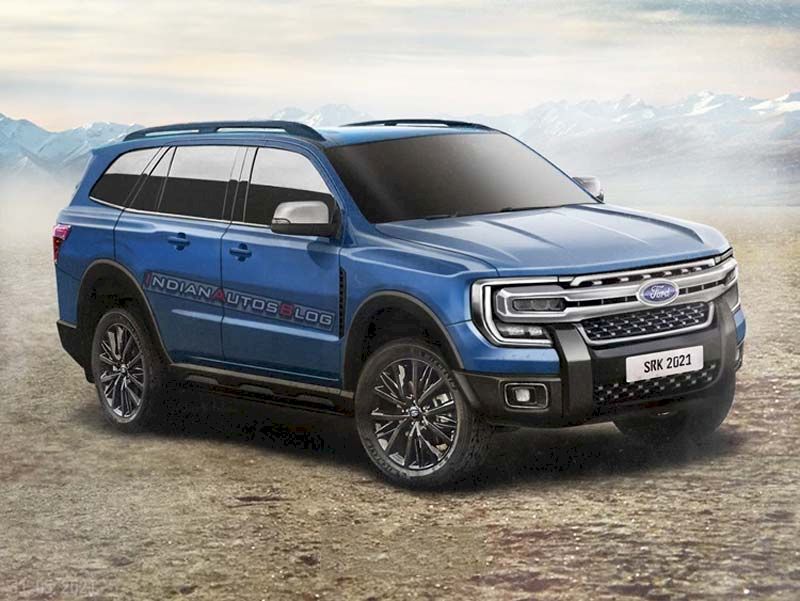 Ford Everest 2022 lộ diện với thiết kế lột xác khiến Hyundai SantaFe sợ hãi