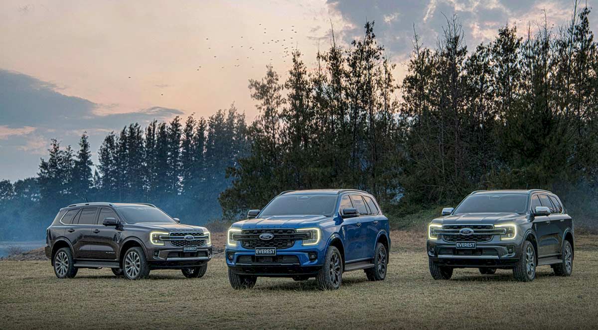 Ford Everest 2023 mới