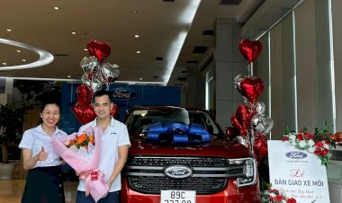 Giao xe Ford Ranger