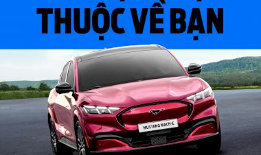 Ford Mustang Mach-E giá mới chỉ từ 1,699 Tỷ
