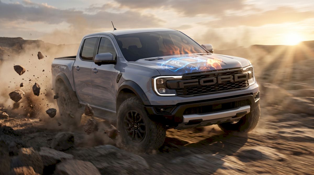 Ford Ranger Raptor 2026 – Quái Thú Off-road 397 Mã Lực, Đỉnh Cao Hiệu Năng Bán Tải