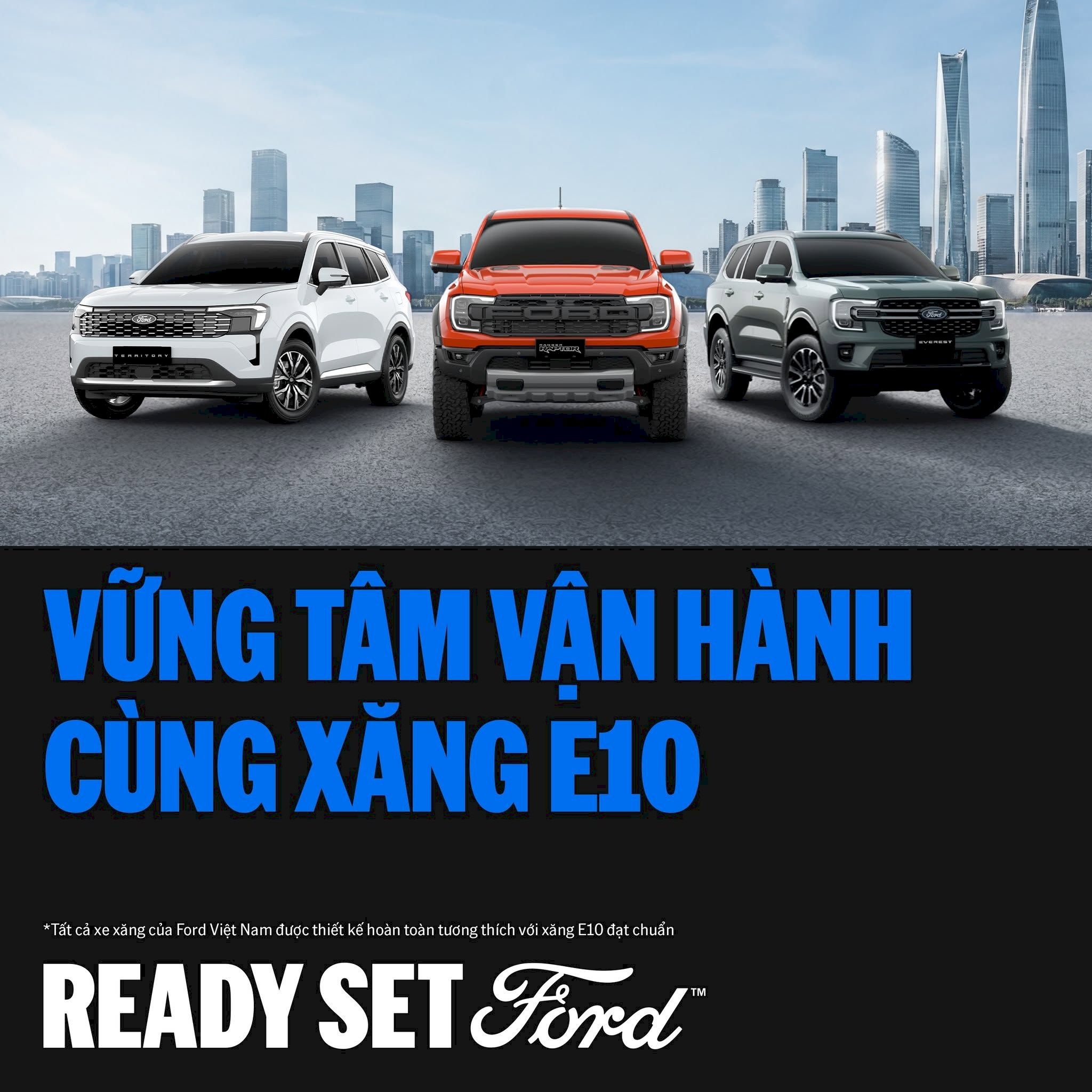 XE FORD CÓ DÙNG ĐƯỢC XĂNG E10 KHÔNG?